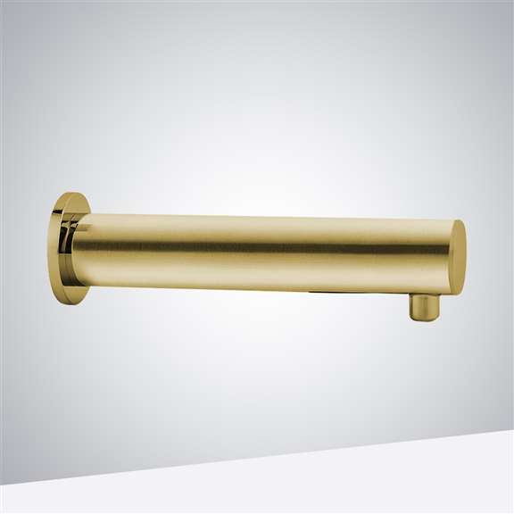 Fontana Brushed Gold Wall Mount Commercial Automatic No Touch Soap Dispenser